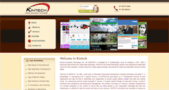 Desktop Screenshot of kintech.com.np