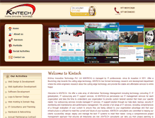 Tablet Screenshot of kintech.com.np